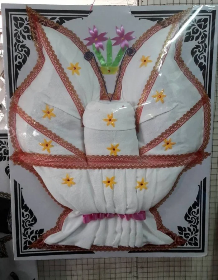 พวงหรีดของใช้ รหัส WR-GS001